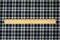 Blue-Ivory-Multi Polyester Plaid Woven Shirting Fabric By the Yard